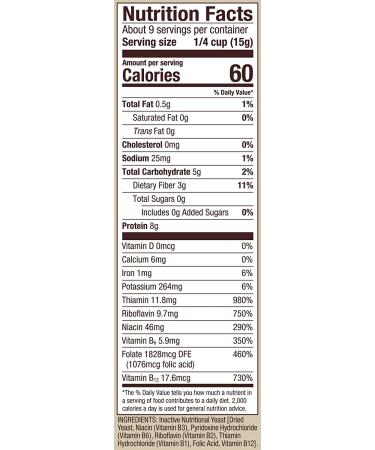 Bob's Red Mill Nutritional Yeast 5 oz - Vegan, Gluten-Free Superfood - Buy Online on GoSupps.com