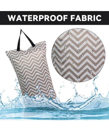 Buy Mhwan Wetbags for Kindergarten - Waterproof Washable & Reusable Diaper Bags | Perfect for Beach & Pool - DW07 40x70cm Stripes - Buy Online on GoSupps.com