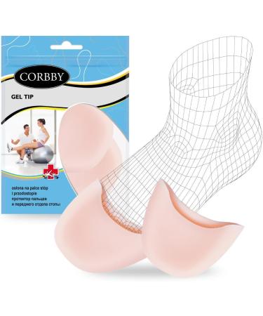 FabaCare Premium Gel Toe Caps - High-Quality Toe Protection Orthosis & Forefoot Pads (1 Pair) for Comfort & Relief - Buy Online on GoSupps.com