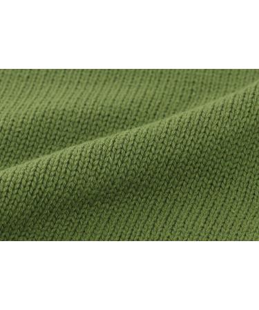 KISLOVE Knitted Jumper - Unisex Toddler Baby Sweater Green | Ribbed Knit Pullover for Autumn Outwear - Buy Online on GoSupps.com