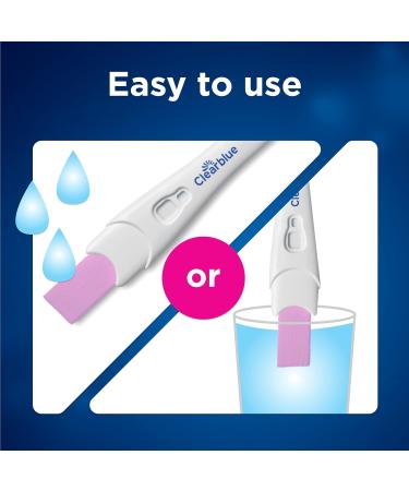 Clearblue Rapid Detection Pregnancy Test Result as Fast as 1 Minute 1 Count 1 count (Pack of 1) - Buy Online on GoSupps.com