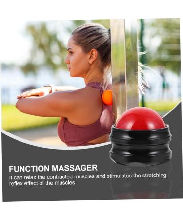 Buy Healvian Foot Massage Roller Globe - Self-Massage Relief for Fasciitis - 6.5x6.1cm Red Exercise Ball for Fitness | International Shipping Available - Buy Online on GoSupps.com