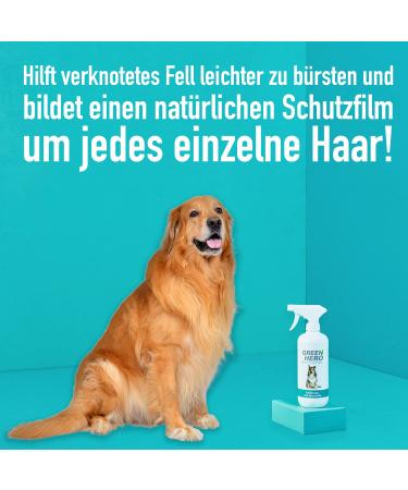 Green Hero DEFAGING & KOMMATION AGAU 500ML | Premium Fur Care Spray for Dogs & Cats | De-Filter & Degradation Solution - Buy Online on GoSupps.com