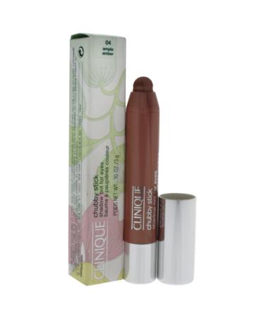 Clinique Chubby Stick Shadow Tint for Eyes  No. 04  Ample Amber  0.1 Ounce