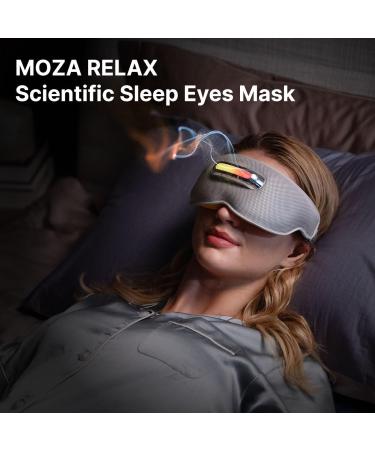 Sleepris Eye Massager with Heat & Vibration | Lightweight Heated Sleep Mask for Travel | Deep Sleep & Relaxation | Perfect Birthday Gift for Men & Women - Buy Online on GoSupps.com