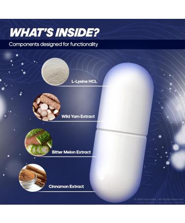 (2 Pack) NervaEase Capsules Derived from Popular NervaEase Cream Formula | Premium Nerve Support Formula with Natural Ingredients for Comfort & Relaxation | Easy-to-Take Pills (120 Capsules) - Buy Online on GoSupps.com