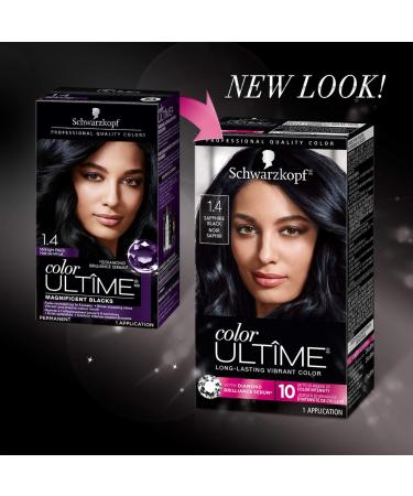 Schwarzkopf Color Ultime Hair Color Cream - Sapphire Black - Buy Online on GoSupps.com