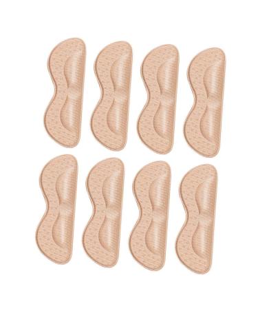 NOLITOY 4 Pairs Follow up Heel Grips for Trainers High Heel Grip Insoles for Heels Heel Cushion Self- Heel Grip Liners Heel Grips Liner Shoe Heel Grips Cushions Heel Pad High Heels As Shown 6.5X3.3CM
