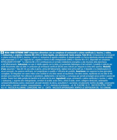 Olimp Sport Nutrition BCAA - Orange - Pack of 20 - 60ml - Buy Online on GoSupps.com