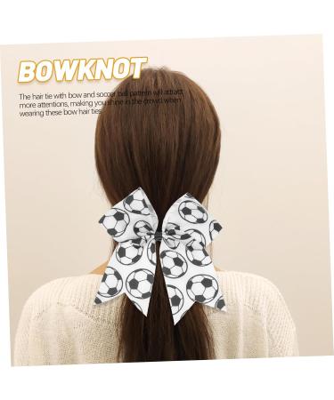 minkissy Kids Soccer Ball Bows for Hair Girls Football Elastic Hair Rope Bow for Hair Soccer Hair Ties Bow Hair Rope Bow Hair Ties Hair Bow Ties Holder Headband Hair Accessories Sports - Buy Online on GoSupps.com