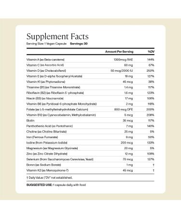 ANYA Multivitamin + Nipple Balm Bundle Postpartum Essentials for Women Postnatal Supplements for Breastfeeding - Buy Online on GoSupps.com