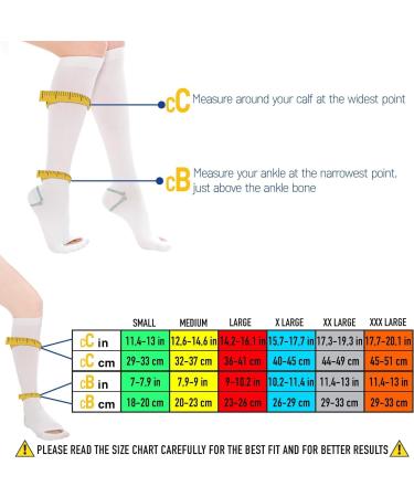 Knee High Compression Stockings 15-20 mmHg | Moderate Support for Better Circulation | International Shipping Available - Buy Online on GoSupps.com