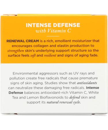 Avalon Organics Vitamin C Renewal Creme 2 oz - Brightening & Anti-Aging Moisturizer - Buy Online on GoSupps.com