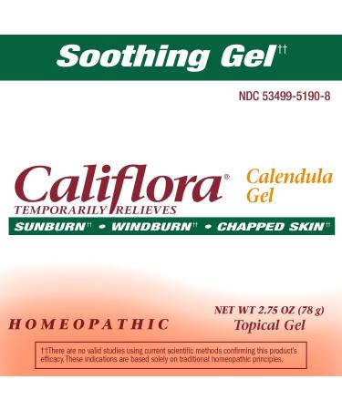 Boericke & Tafel Califlora Calendula Gel | Natural Skin Relief & Soothing Care - Buy Online on GoSupps.com