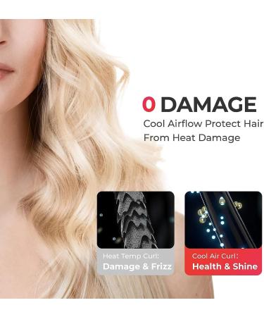 Cordless Automatic Hair Curler Hair Curling Wand Fast Heating USB Rechargeable Portable Curling Wand with Digital Display for Hair Styling - Buy Online on GoSupps.com