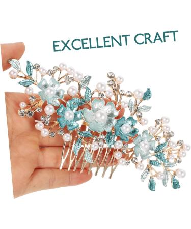 Hair Plug Hair Clip Rhinestone Bobby Pins Hair Barrettes Hair Pin Flower Hair Comb Tiaras for Hair Accessories for Women Wedding Bride Hairpin Women Headpiece Women Headdress Beatifufu - Buy Online on GoSupps.com