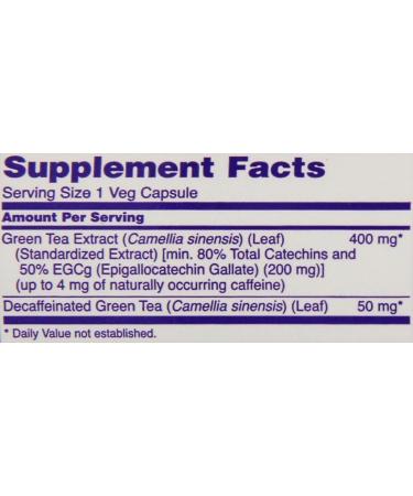 NOW Foods EGCg Green Tea Extract 400mg 180 Veg Capsules Pack of 3 - Buy Online on GoSupps.com