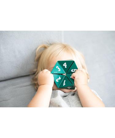 BELLA TUNNO Beginner Spinner - Educational Baby Teething Toy for Teething Relief and Development - Forest Green - Buy Online on GoSupps.com
