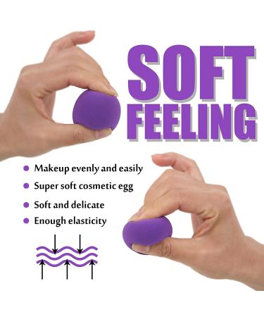 12pcs Makeup Sponge Blender Set with Holder - Flawless Beauty Blender for Liquid & Powder Foundation - Gift for Women - Buy Online on GoSupps.com