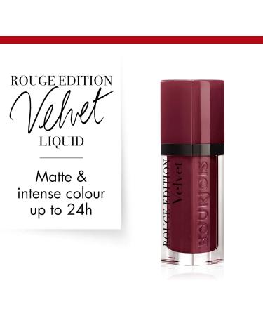 Bourjois Rouge Edition Velvet Liquid Lipstick 37 Ultra-Violette - 6.7ml - Buy Online on GoSupps.com