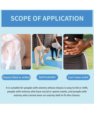 20 Pcs Hydrocolloid Skin Barrier Strips - Ostomy Supplies for Colostomy Bags - Waterproof Half Rings for Sealing Ostomy Bag - Buy Online on GoSupps.com