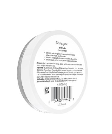 Neutrogena Color Correcting Mattifying CC Powder Compact - Oil-Free Formula, 0.38 oz - Buy Online on GoSupps.com