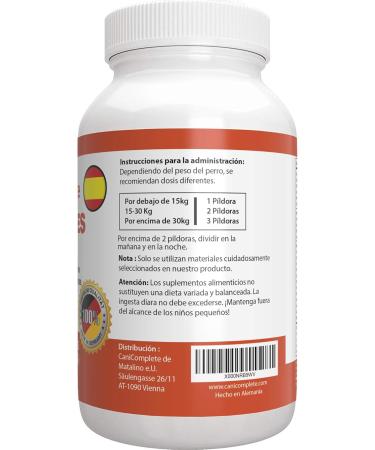 CANICOMPLETE JOND PLUS for Dogs - Joint Support with Devil's Claw MSM Glucosamine & More - 120 Pieces - Buy Online on GoSupps.com