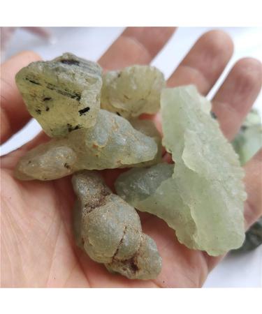 VAGILO 100g Natural Prehnite Grapestone Green Prehnite Silicate Minerals Home Decoration Jewelry Processing 2-5cm 80-100g - Buy Online on GoSupps.com