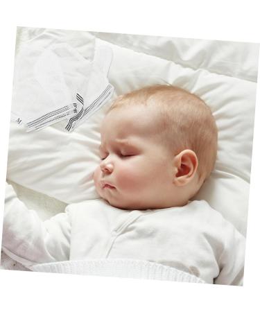 FRCOLOR 1 Pair Anti-eating Gloves Anti Scratching Gloves Stop Nail Biting Necessities Boy Finger Sucking Guard Newborn Thumb Sucking Glove Weaning Mittens Essentials Girl Nylon Baby White - Buy Online on GoSupps.com