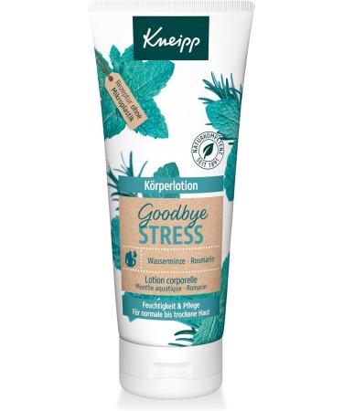 Kneipp Goodbye Stress Gift Set - Contains 1 Active Shower & 1 Body Lotion - Goodbye Stress - Refreshing fragrance with natural rosemary essential oil and mint extract - Buy Online on GoSupps.com