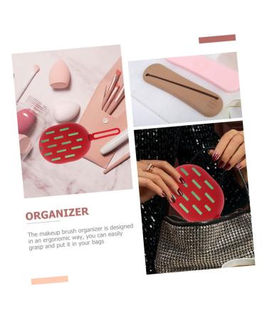 Shop 5 Sets Beauty Egg Cosmetic Bag | Multifunctional Silicone Sponge & Brush Holder for Travel | Organize Your Makeup Essentials - Buy Online on GoSupps.com