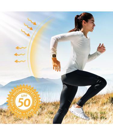 Women's UPF 50+ Long Sleeve UV Sun Protection Shirt - Blue Medium - Buy Online on GoSupps.com