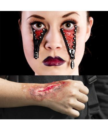 Mysense 3.5oz Scar Wax Kit - Special Effects SFX Makeup for Halloween, Zombie Cosplay Costume - Includes Fake Molding, Wound Skin Wax, Body Paint, Spatula - Buy Online on GoSupps.com
