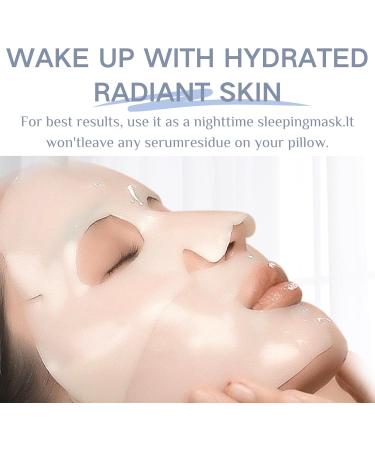 Collagen Face Mask Beauty - Face Mask Set - Collagen Mask Overnight - Tender Hydrating Face Mask Skin Care Nourish - Anti Aging Overnight Collagen Face Mask (5) - Buy Online on GoSupps.com