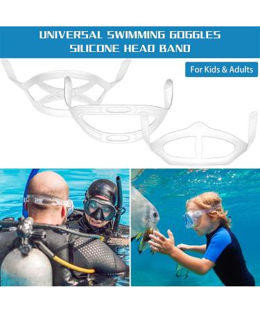 Yexiya 6 Pcs Silicone Dive Mask Strap - 3 Styles | Swimming Goggles Replacement Accessories - Buy Online on GoSupps.com