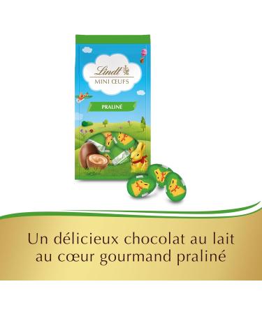 Lindt - MINI EGGS Bag - Milk Chocolate Praline - Ideal for Easter 180g - Buy Online on GoSupps.com