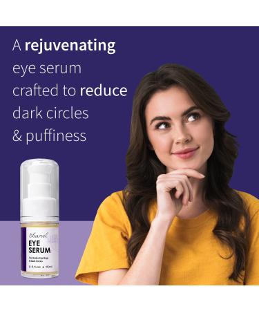Ebanel Peptides Eye Serum for Dark Circles & Puffiness | Under Eye Treatment for Women & Men | Eye Lifting & Firming Serum with Wine, Lavender & Olive Leaf Extracts - Buy Online on GoSupps.com