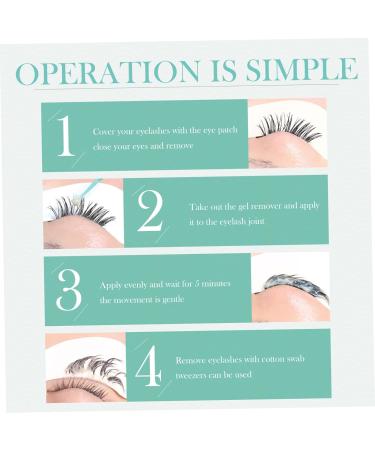  Beavorty Beavorty Set of 2 Makeup Remover Creams for False Eyelashes 12g Safe for False Eyelashes - Buy Online on GoSupps.com