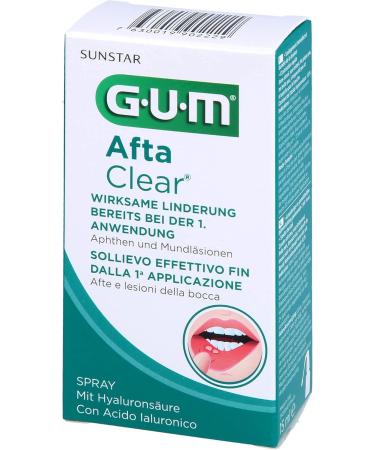 Gum Afta Clear Spray - Fast Relief for Mouth Sores | International Shipping Available - Buy Online on GoSupps.com
