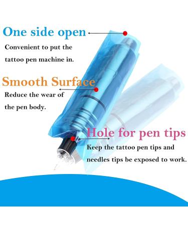 Machine Pen Covers Urknall 200Pcs Pen Covers Machine Pen Covers Disposable Pen Covers for Pen Machine Supplies(blue) - Buy Online on GoSupps.com
