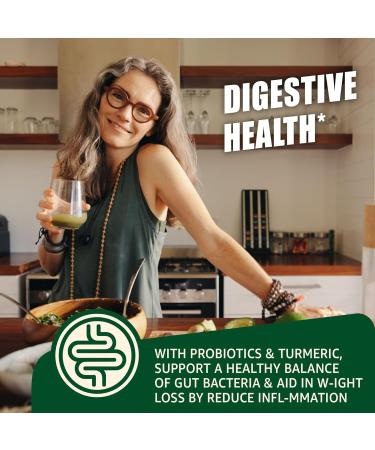 LILICARE Digestive Health & Weight Bee Pollen Organic 1000mg, w/Probiotics, Prebiotics & Turmeric, Bee Pollen Gummies Rich in B-Vitamin, Antioxidants, Amino Acids, for Digestive, Weight & Energy - Buy Online on GoSupps.com