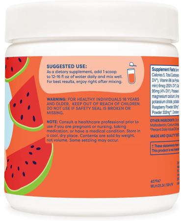 Splish Splash Hydration Electrolyte Drink Mix - Watermelon Flavor 30 Servings | Best International Shipping - Buy Online on GoSupps.com