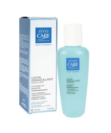 Eye Care Cosmetics Eye Make-Up Remover Lotion 125ml Water Base Blue