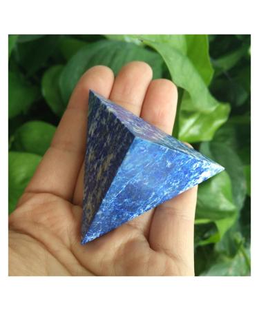 Lapislazuli Tetrahedron Pyramid Stone Stones Crystals Wicca Cristal Naturelle Stone Crystal Reiki