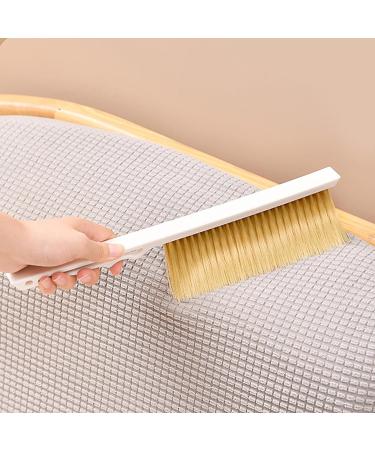 Shakven Soft Bristles Dusting Brush | Handheld Household Bed Brush with Dense Bristles Hand Brush Anti-Static Dust Brush Anti-Slip for Cabinet Desk Dust - Buy Online on GoSupps.com