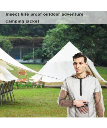 Yahunosu Mosquito Jacket - Breathable Insect & Midge Mesh Hooded Clothing for Men & Women | Ideal for Fishing Hiking Camping & Outdoor Adventures - Buy Online on GoSupps.com