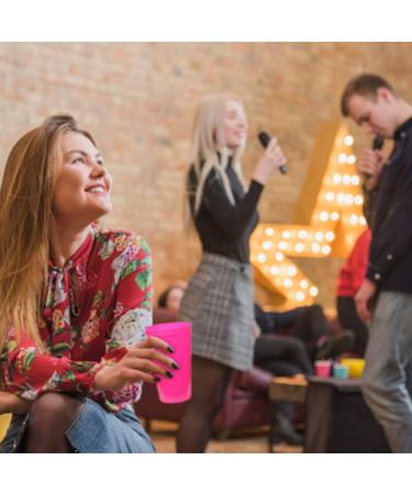 Rolling Sands 22oz White Stadium Cups - 8 Pack, BPA-Free & Made in USA - Buy Online on GoSupps.com