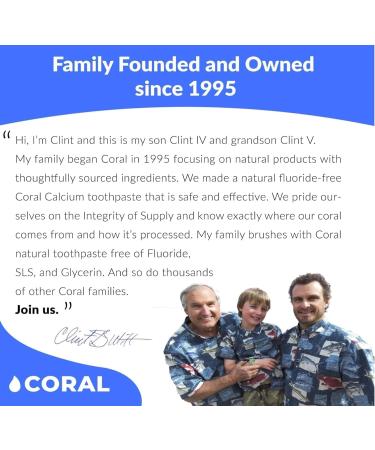 Coral Nano Silver Toothpaste Natural Fluoride Free Whitening & Remineralizing with Coral Calcium SLS Free Safe to Swallow Anti-Plaque & Fresh Breath Mint 4oz Mint 4 Ounce (Pack of 1) - Buy Online on GoSupps.com