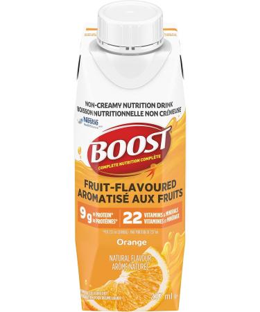 Boost Fruit Flavoured Drink Orange 237ml 24 count & Fruit Flavoured Drink Wild Berry 237ml 24 count - Buy Online on GoSupps.com