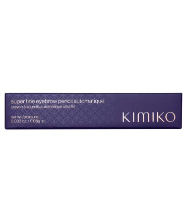 KIMIKO Fine Eyebrow Pencil Automatique - Coffee | Long Wear Formula with Brush for Natural Brows - Buy Online on GoSupps.com